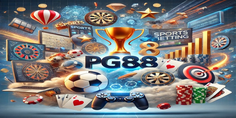 PG88 cung cấp đa dạng sản phẩm hấp dẫn từ thể thao đến casino trực tuyến